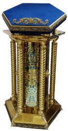 Аналой бічний, шестигранний 67х65см, (Висота 118-99см)