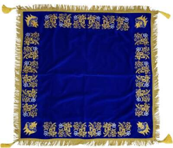 Накидка "Колос", з дорогою бахрамою