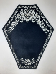 Серветка під хрест, вишивка коло