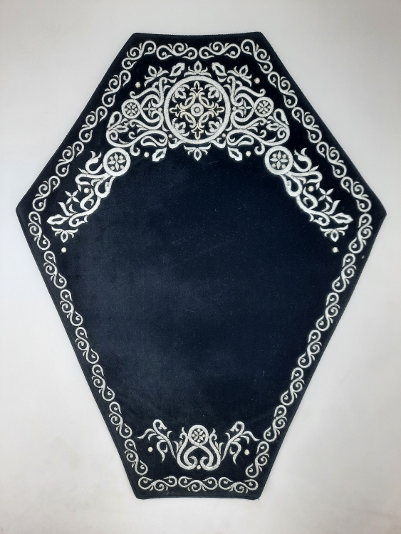 Серветка під хрест, вишивка коло