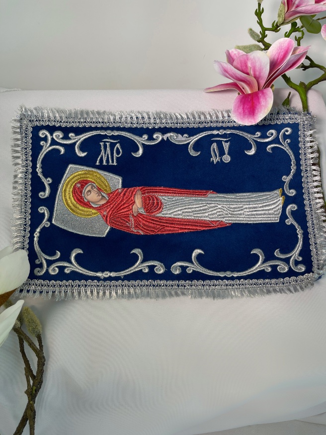 Плащаниця Богородиці (вишивка лілія) 20х34