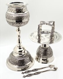 Потир-чаша 0,3л з приладдям (сер.)