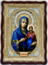 Ікона свт. прав. Анна блак. емалі 82х61