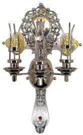 Трисвічник великодній 30х19,5см