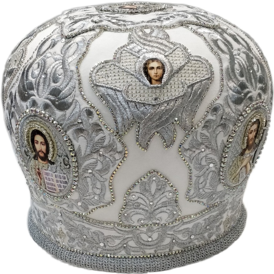 Митра "Херувим" біла