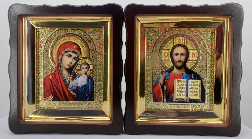 Ікони "Вінчальна пара" №25 26х23см