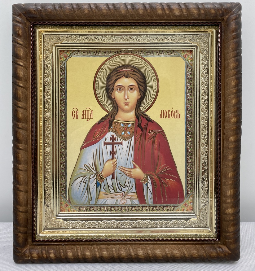 Ікона св. мч. Любов 22,5х25,5см 