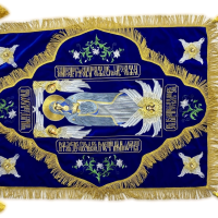 Плащаниця. Стопа Пресвятої Богородиці