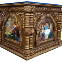 Ризи на престол (дерев'яні)