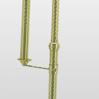 Підставка під кадило та дикирій і трикирій