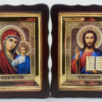 Фігурна корич. рамка