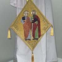 Палиця та набедренник вишиті