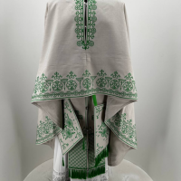 Тканина: льон - габардин